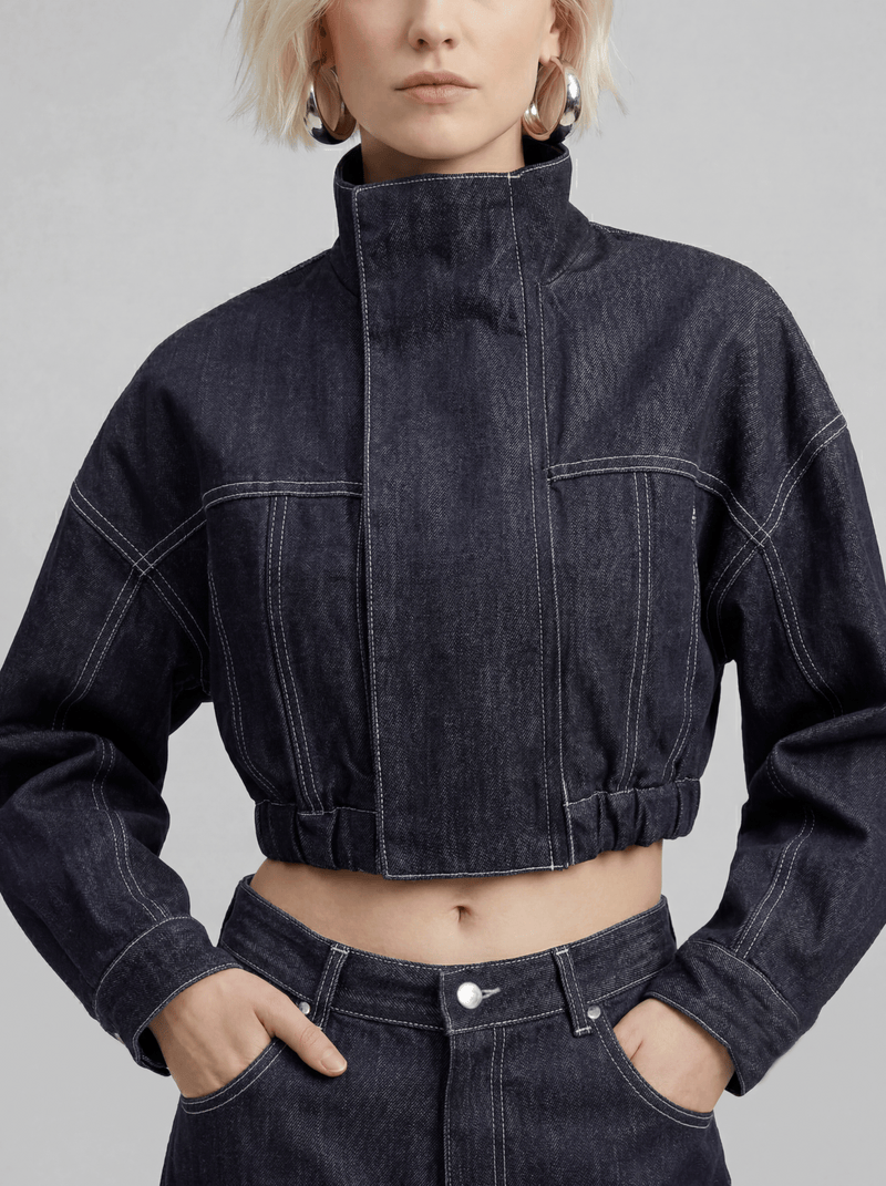 LA GIACCA CORTA IN DENIM